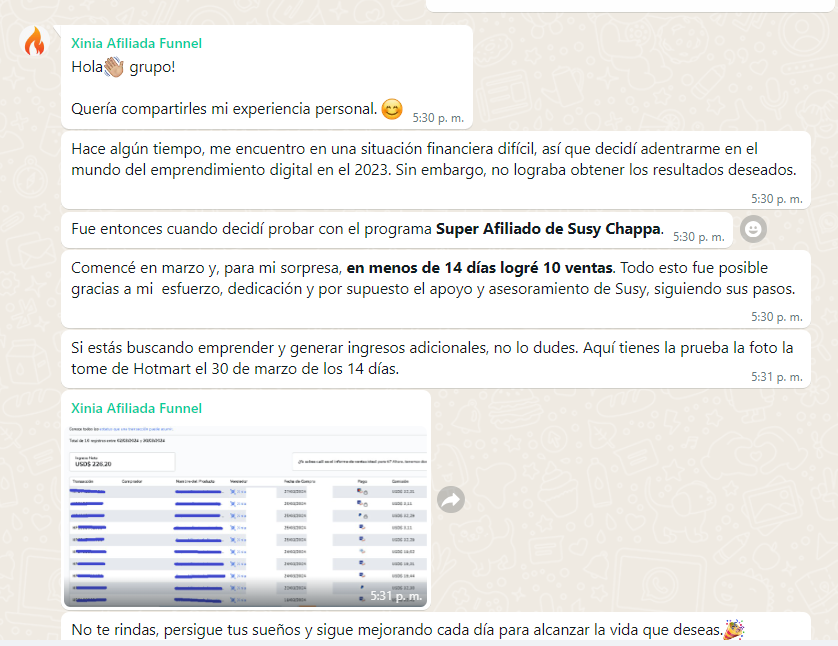 Testimonio Xinia